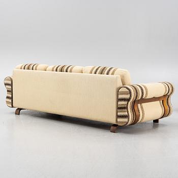 Soffa samt fåtölj, 1970-tal.