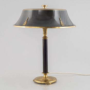 A Swedish modern table lamp, model 8411, Boréns, 1940s/50s.