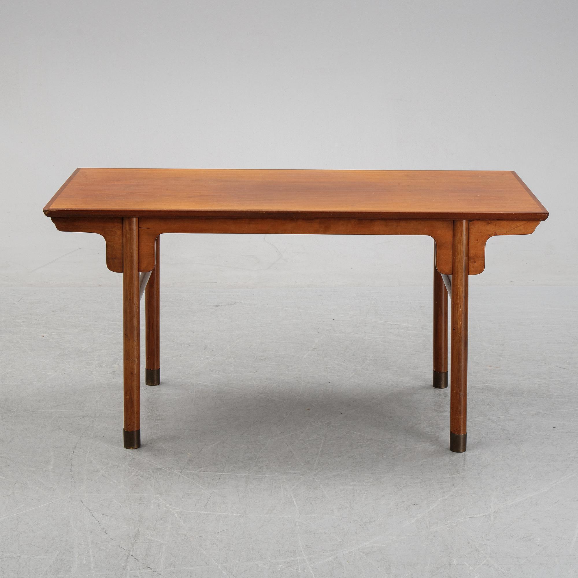 A mid-century table, possibly Danmark.