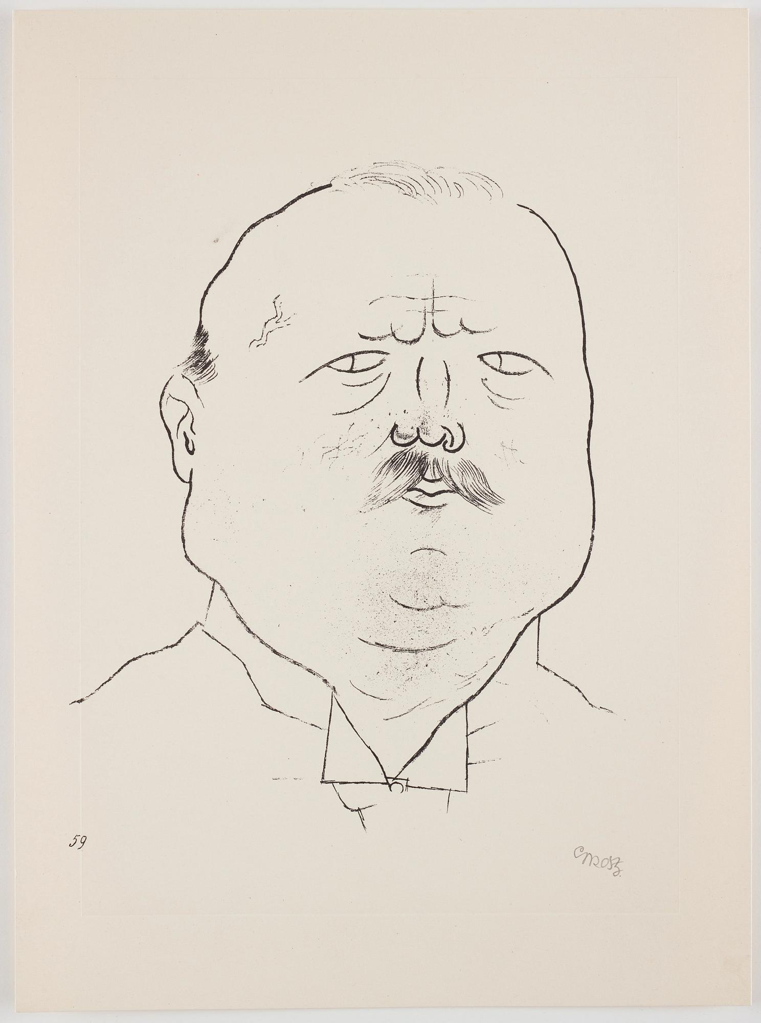 George Grosz, "Ecce Homo".