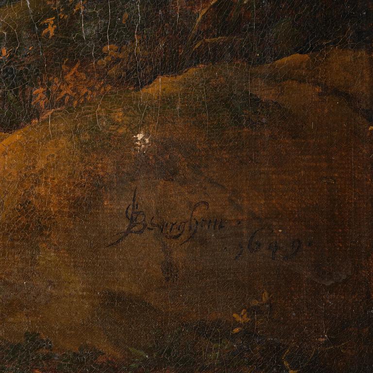 Nicolaes Berchem, Pastoral med herdinna och boskap.