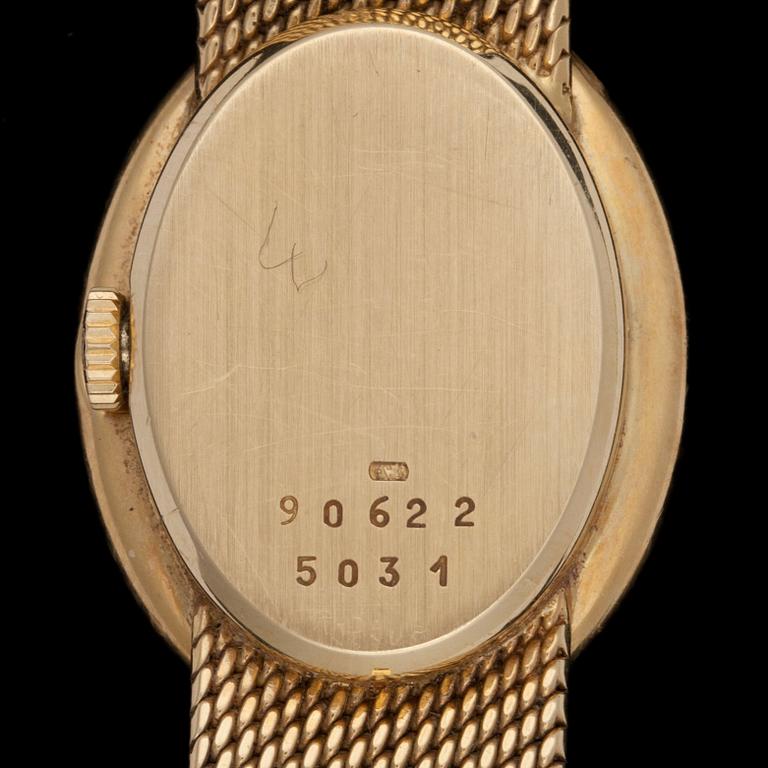 Chopard - Geneva. Gold. Manual winding. 1960s. 19 x 25mm.