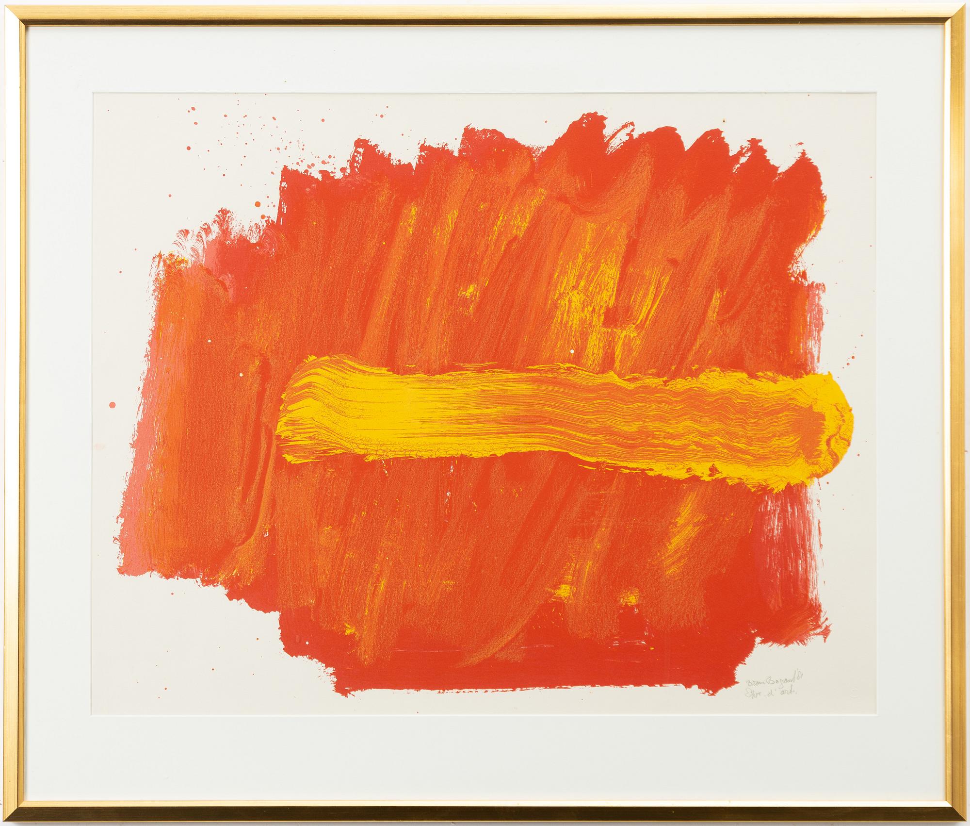 Bram Bogart, Untitled.