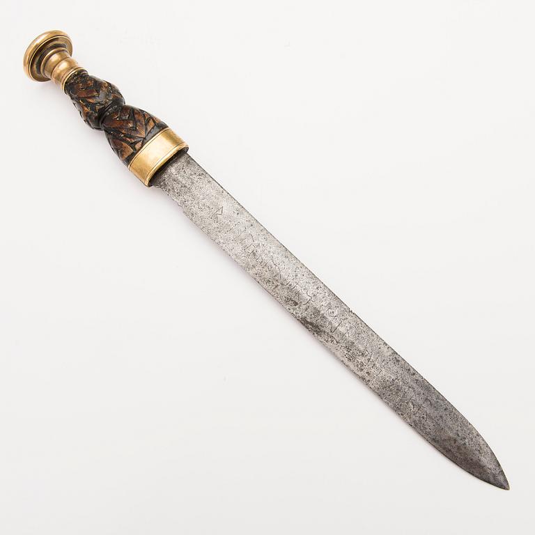 A Scottish dirk, second half of 18th Century.