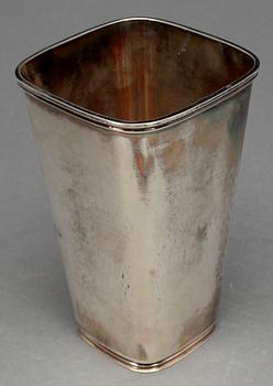BÄGARE, silver, CG Hallberg, Gustaf Jansson, 1955, vikt 433 gram.