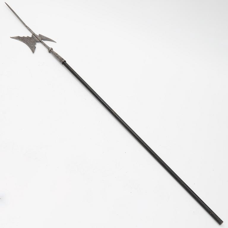 A halberd, probably 19th century.