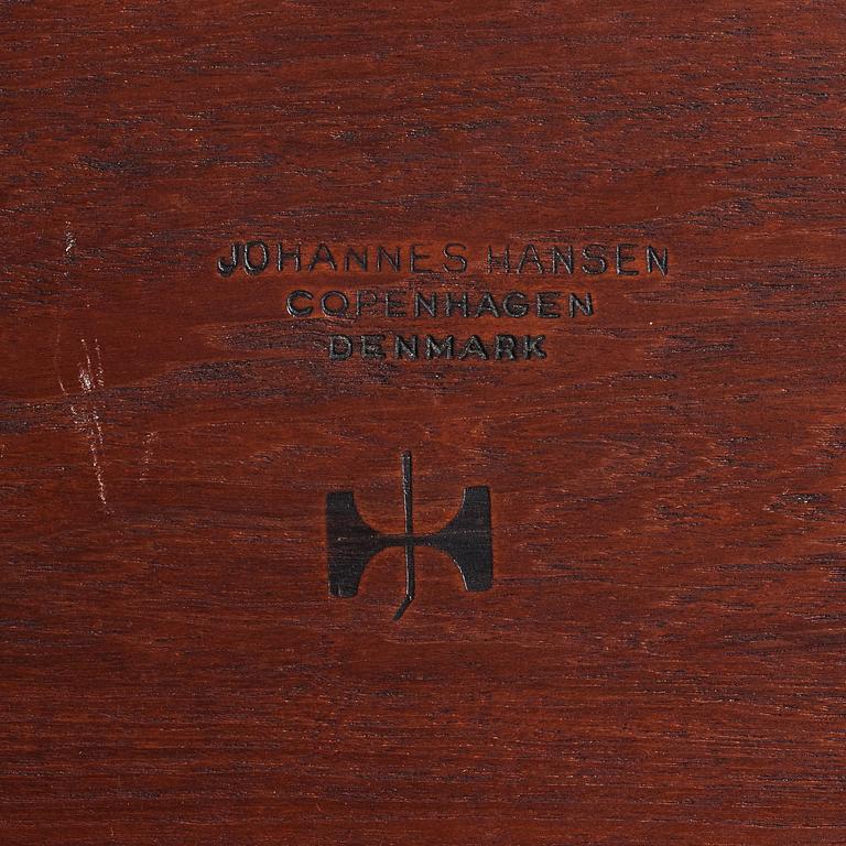 Hans J. Wegner, a teak fruit table "JH586", by cabinetmaker Johannes Hansen, Denmark 1950's-60's.