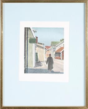 REINHOLD LJUNGREN, litografi signerad 214/400.