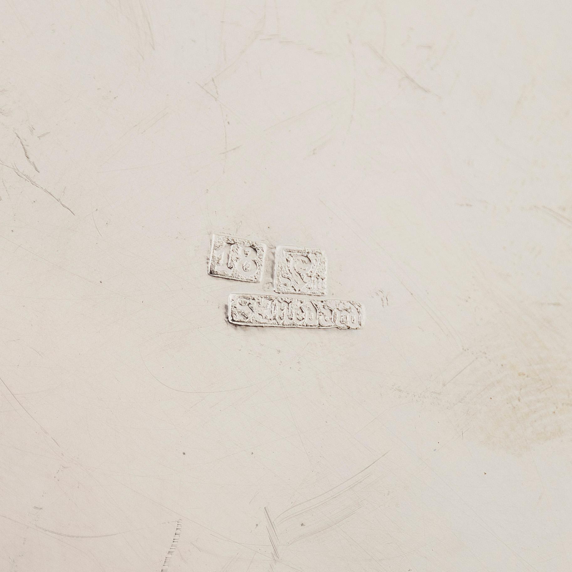 Ishink, försilvrad St. Menard Frankrike.