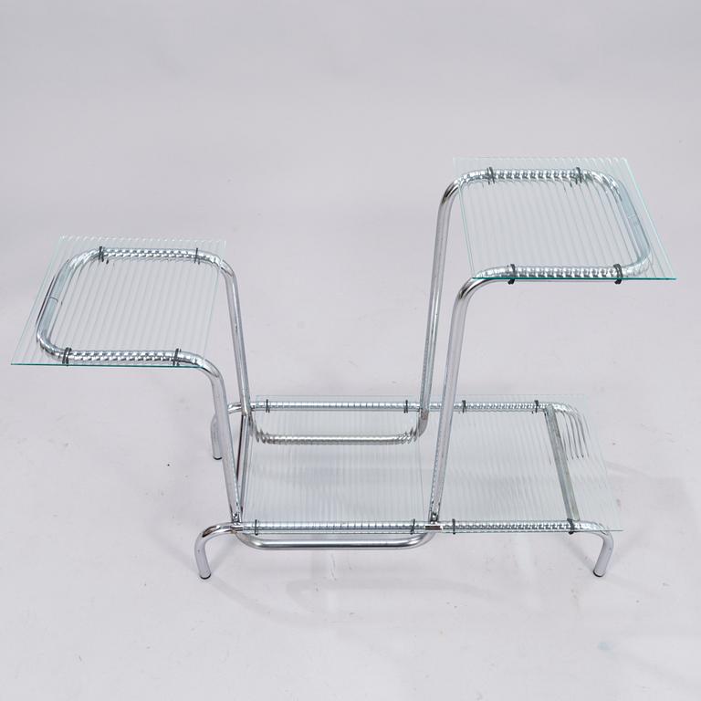 A 1930/1940's glass table / flower table.