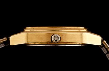 ARMBANDSUR, guld på stål, Omega Seamaster, Quartz.