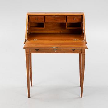 A gustavian style secretaire, first half of the 20th century.