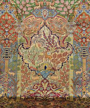 Matta, Kashmar, ca 335 x 249 cm.