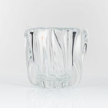 Tapio Wirkkala, vase, glass, "Kalvolan kanto", signed Tapio Wirkkala - 3241. Mid-20th century.
