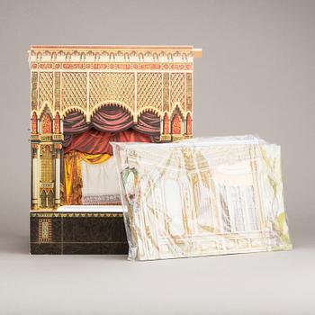 A DANISH DOLL THEATRE, 20th century.