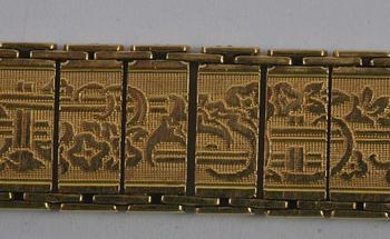 ARMLÄNK, guld 18 K.