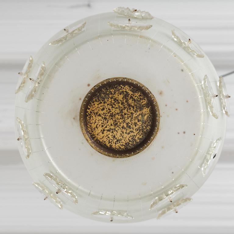 Harald Notini, a ceiling lamp model "11511", Arvid Böhlmarks Lampfabrik, Stockholm, 1940s.