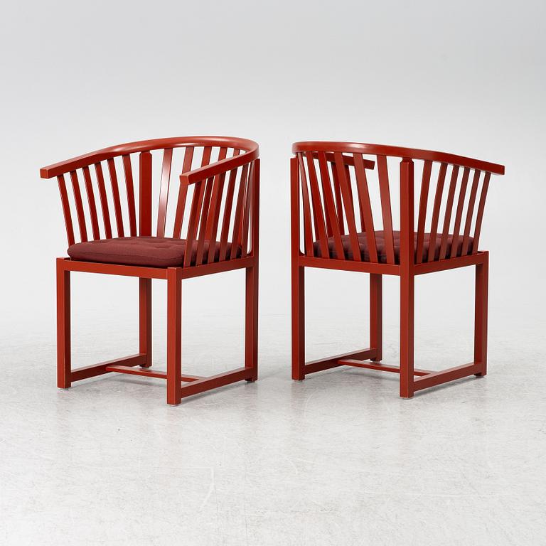 Åke Axelsson, armchairs, 8 pcs, "Vaxholmaren", Gärsnäs, 2019.