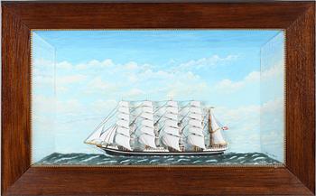 DIORAMA, signerad Joh Nilsson, 1900-talets första hälft.