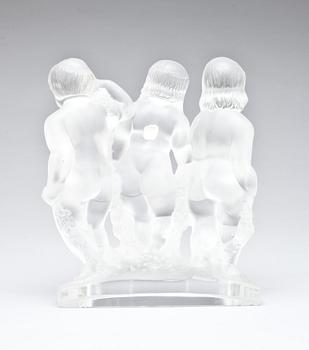 FIGURIN, glas. Lalique.