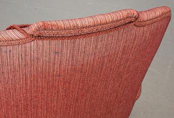 FÅTÖLJ, "Farmor", Carl Malmsten, AB O.H. Sjögren, Tranås, 1900-talets andra hälft.