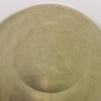 A "Pear 3278" art glass piece signed Tapio Wirkkala Iittala, designed in 1947.