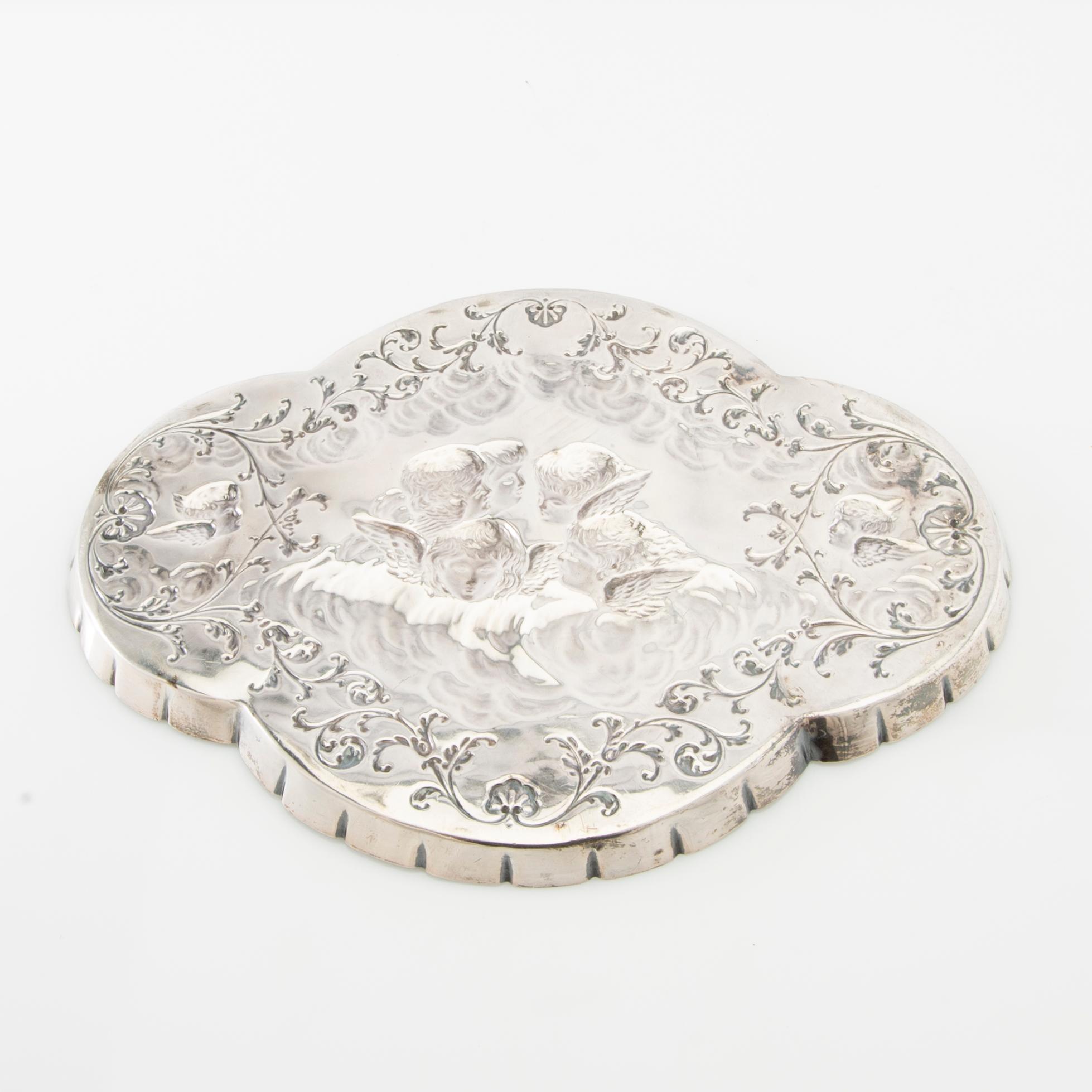 William Chandless presenterfat silver London 1896.