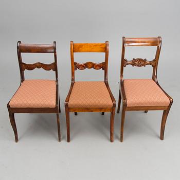 Ten similar Finnish mid-19th Century chairs.