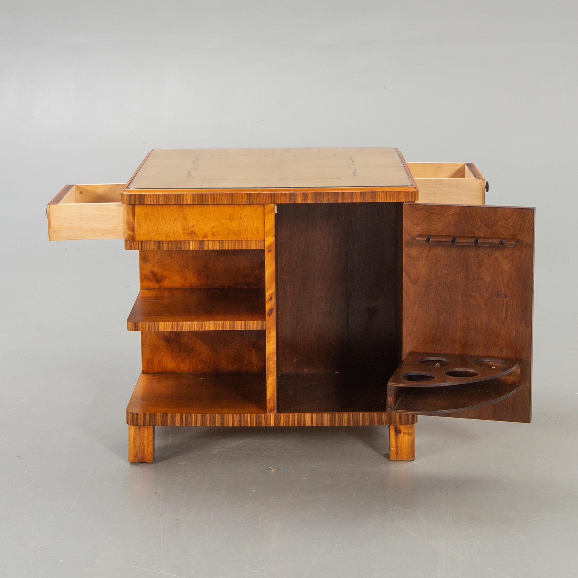 A 1940s bar table.