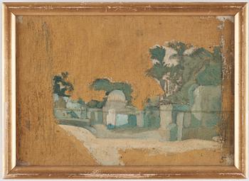 Ivan Aguéli, North African village scene.