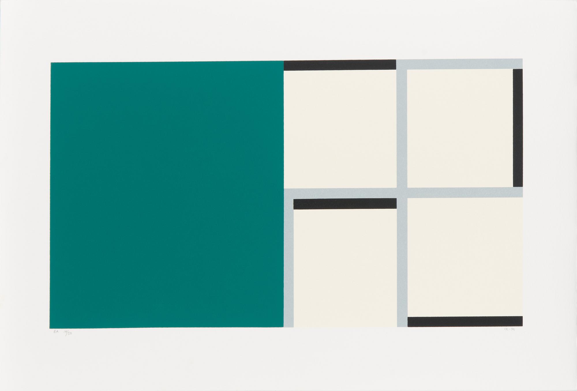 Portfolio of ten serigraphs, signed and dated -94, numbered EA 14/50.