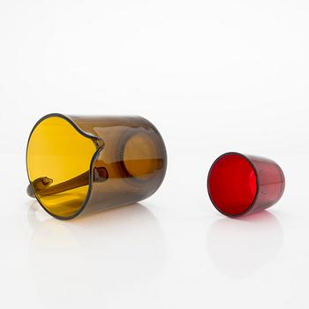 Kaj Franck, mehusetti korissa. Nuutajärvi, suunniteltu 1954.