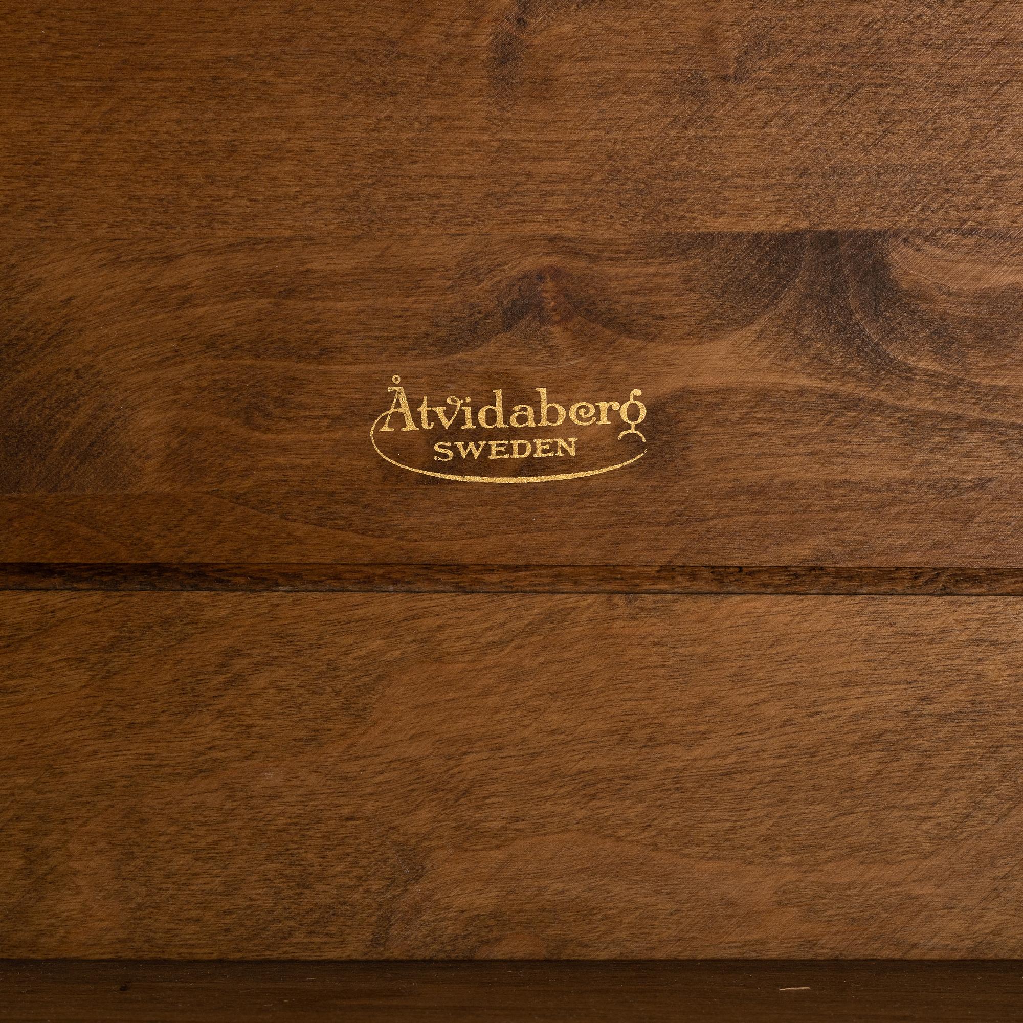 Two Swedish mid 20th century archive cupboards from Åtvidabergs snickerifabrik.
