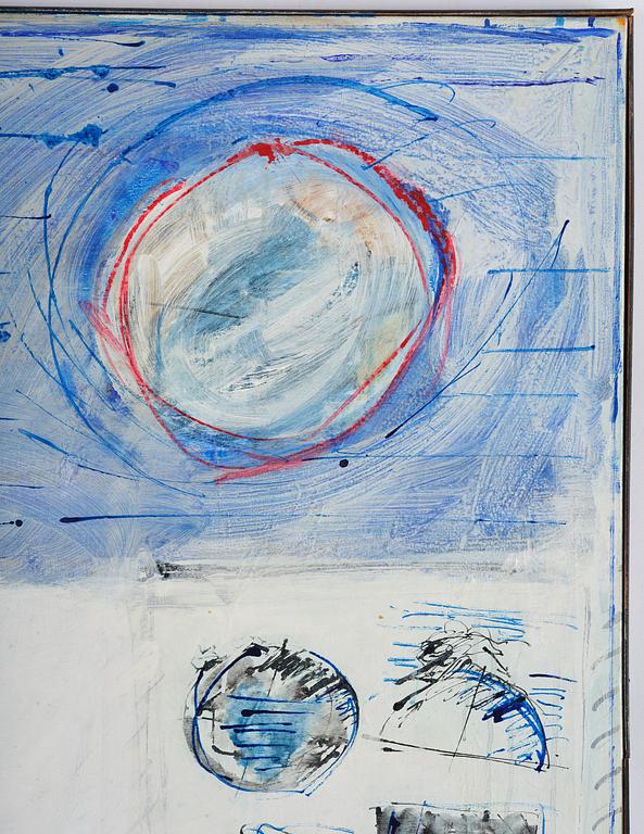 Gösta Werner, "Blå plan".