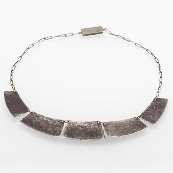 Halsband av silver, Sydamerika 1950/60-tal.
