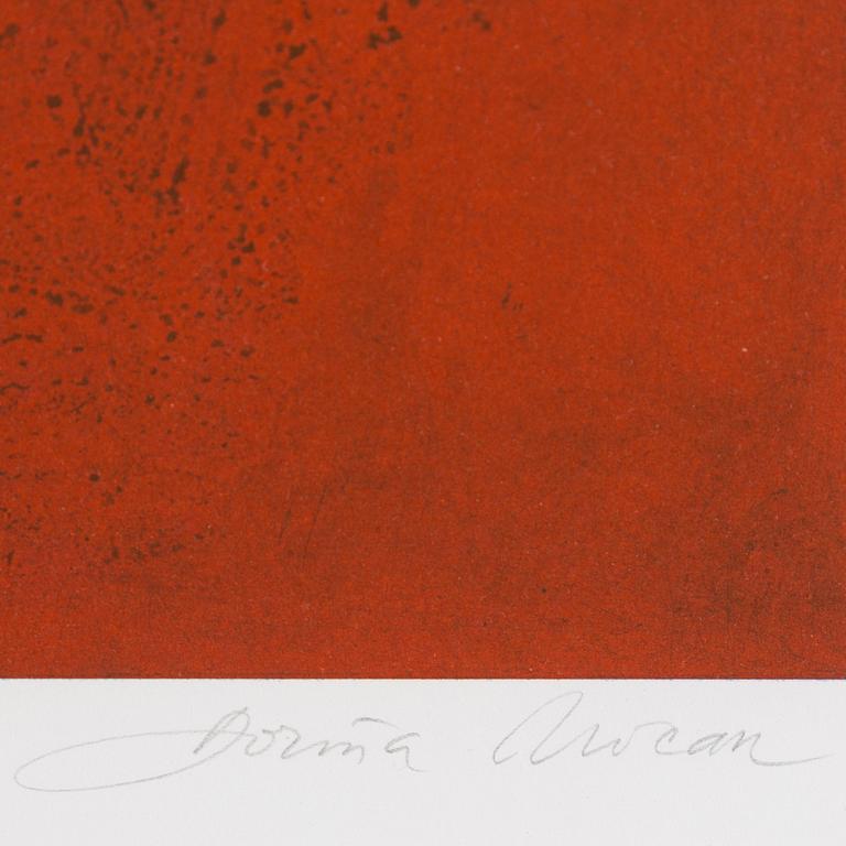 DORINA MOCAN, litograph in color, signed and numbered 161/270.