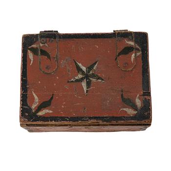 Boxes, 3 pcs, folk art, 19th century.