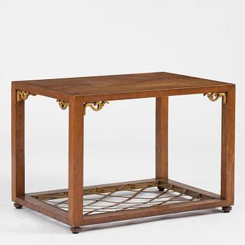 Niels Holger Rasmussen, an oak coffee table, Denmark, ca. 1924-27.