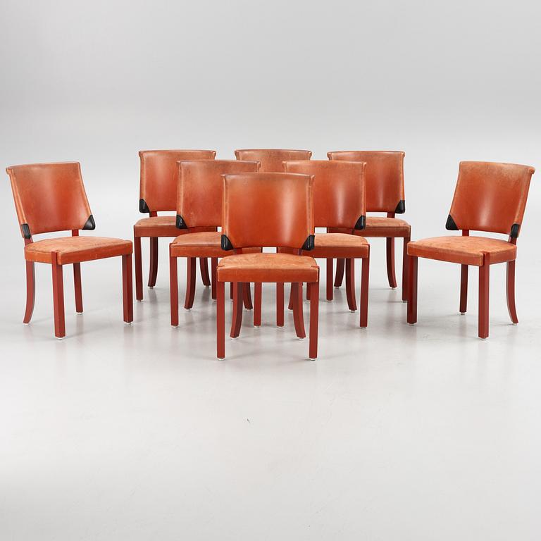 Åke Axelsson, chairs, 8 pcs, Gärsnäs.