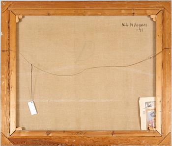 NILS NILSSON, oil on canvas, signed NN, dated à tergo -41.