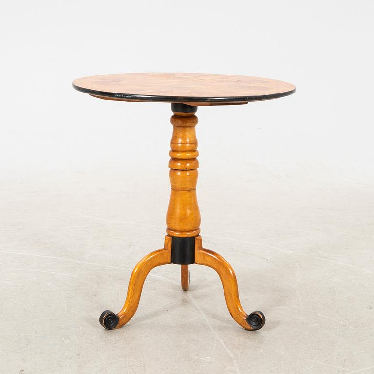 An elm table later part of the 19th century.