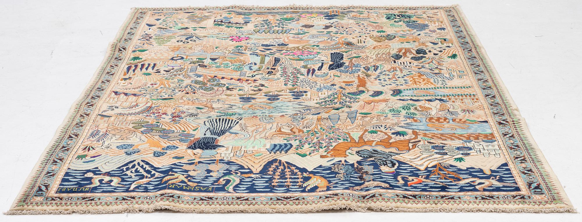 Carpet, Kashmar 285 x 195 cm.