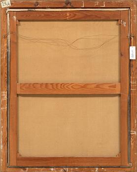 BERTHOLD GENZMER, oil on canvas, signed.