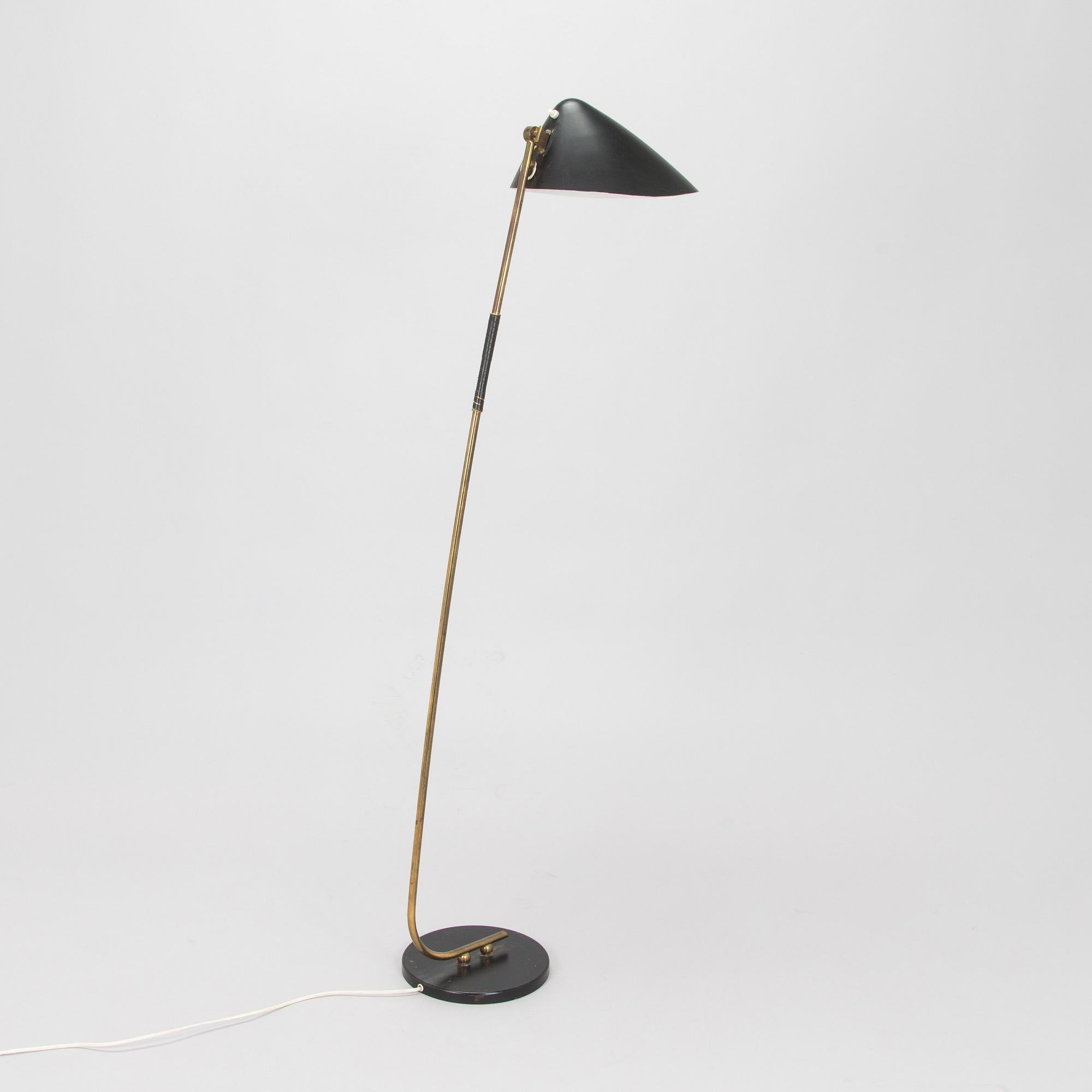 Golvlampa, modell EN35, Itsu Finland, 1900-talets mitt.