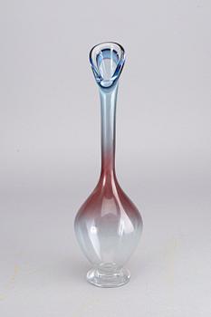 NILS LANDBERG, GLASS VASE ORREFORS EXPO 2622 (1952), signed.