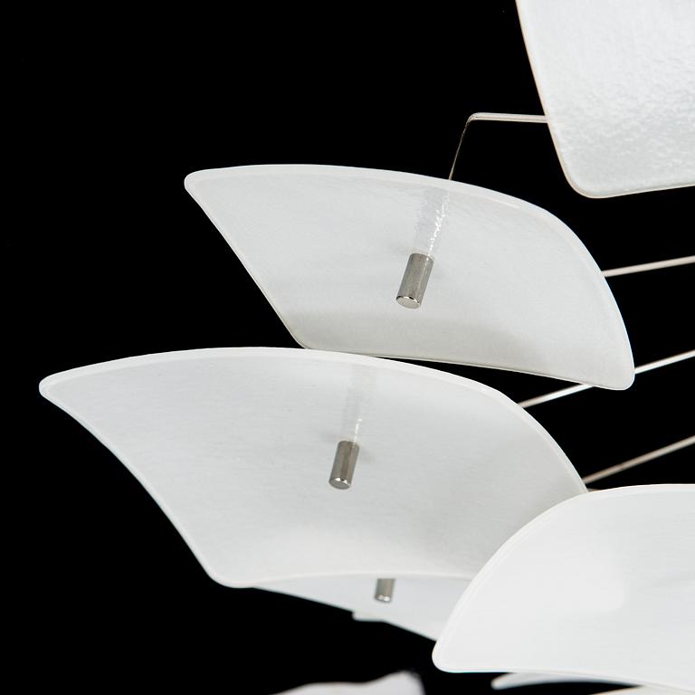 A ceiling lamp by Claudio Marturano manufactured by Flaver Italy 21th century.