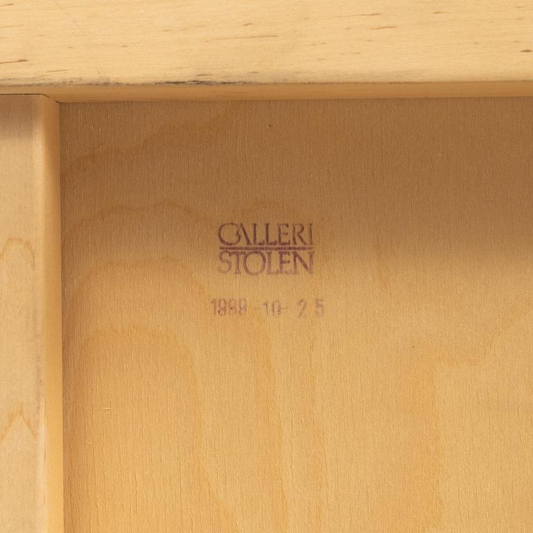 Åke Axelsson, fåtöljer, ett par, "Neptunus", Galleri stolen, 1900-talets slut.