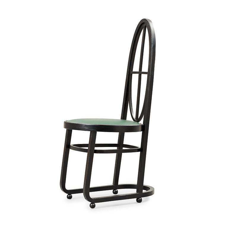Two Carl Bergsten dining chairs, Gemla leksaksfabrik, Sweden ca 1906.
