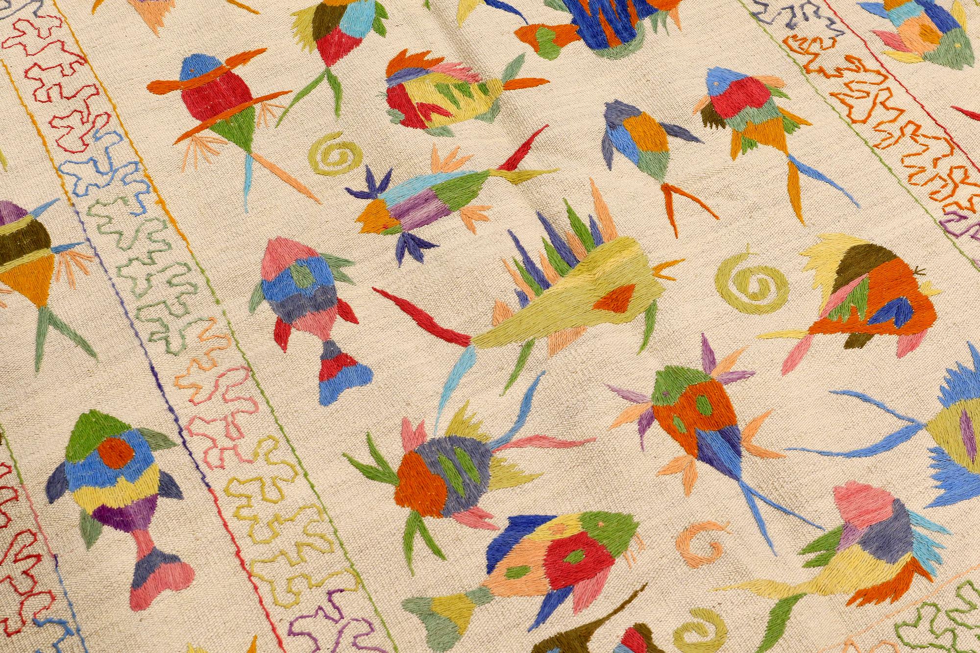 MATTA, Kelim, ca 199 x 148 cm.