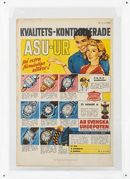 Comic book, "Fantomen", Issue 2, 1950.